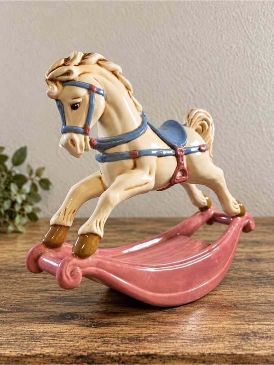 Other - Ceramic Rocking Horse Figurine
